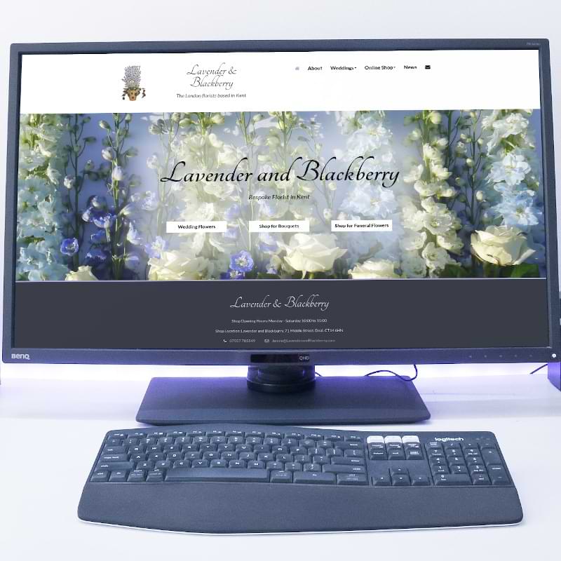 Lavender and Blackberry | Web Design Deal | Kent