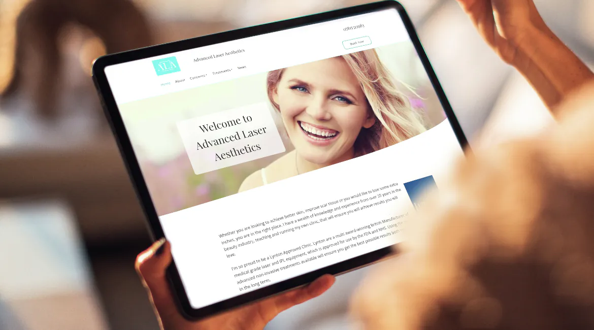Advanced Laser Aesthetics | Web Designer for health and beauty
